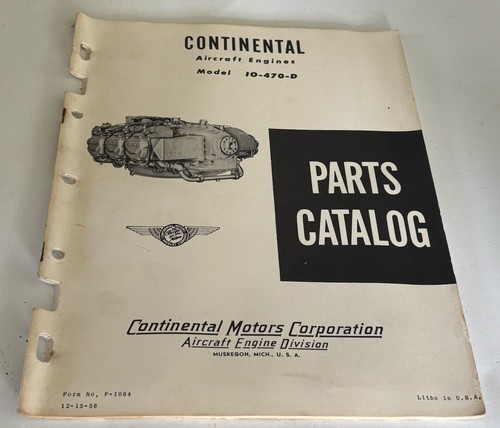 1958 continental aircraft - 1958,