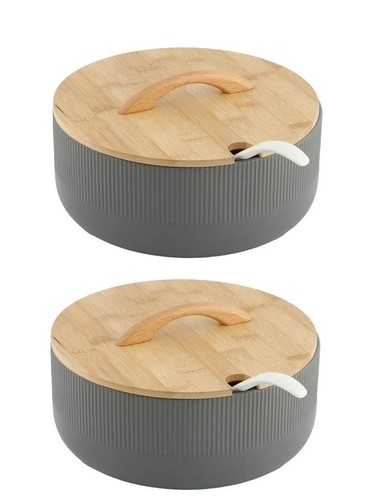 Large ceramic bowl with lid - ceramic,