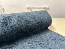 BLUE CHENILLE TEXTURED FABRIC