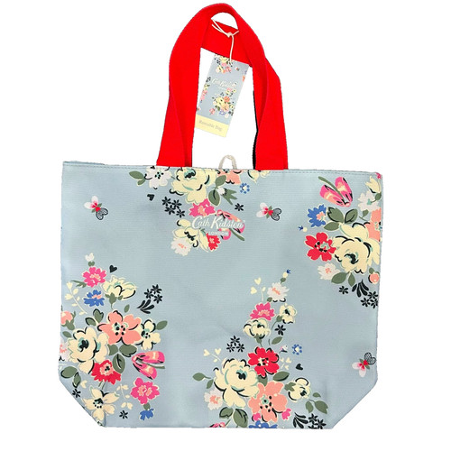 Cath kidston blue floral tote - cath,