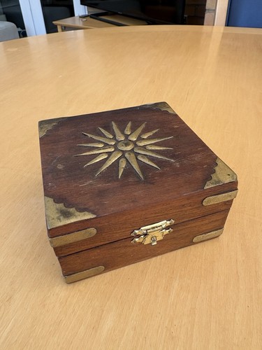 Handmade wooden trinket box - trinket,
