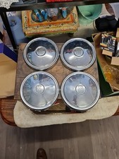 4x Original Vintage Fiat 8.5"