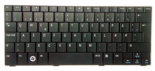 Qwerty norwegian keyboard dell - norwegian,