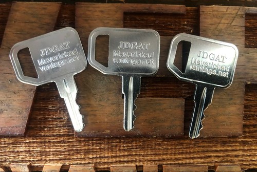 Keys fit john deere gator - 3,
