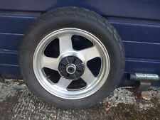 AJS REGAL RAPTOR DD125E DD 125 E MK1 REAR BACK WHEEL RIM W/ TYRE AND BRAKE DISC