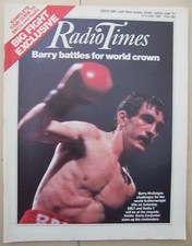 Radio Times/1985/Barry McGuigan/Duran Duran/Simon Weston/Patrick Troughton/