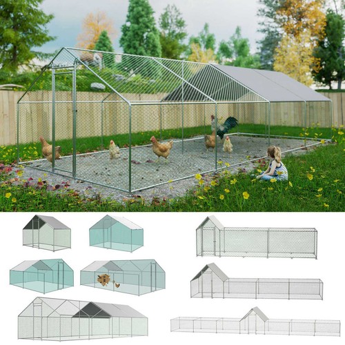 Foxhunter chicken run - chicken, cage