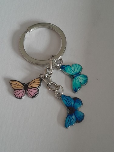 Butterfly keyring - butterfly,