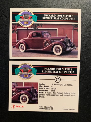 Packard rumble seat coupe - packard,