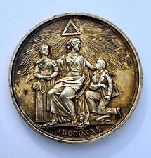 1830 Royal Masonic Benevolent Institute Charity Medal Jewel Freemason Sussex