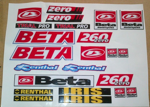 Beta zero trials bike frame - beta,