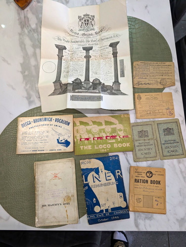 Joblot authentic 1940s 50s - joblot, of