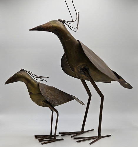 Blue handworks bird - handworks, figurines