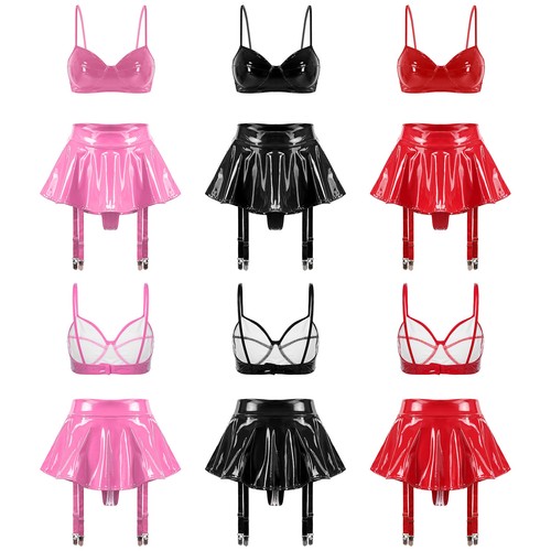 Women leather lingerie - uk,