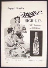 1945 Miller Beer *Enjoy Life