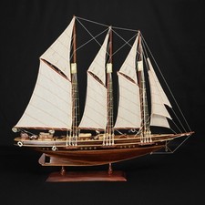 28" Wooden Sailboat Model