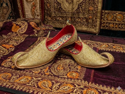 Indian punjabi khussa shoes - punjabi,