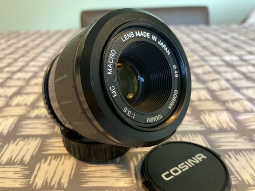 Cosina 100mm mc manual - 100mm, f3.5