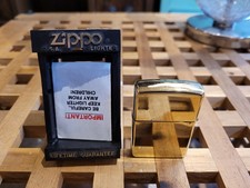 1991 Zippo Lighter Solid Brass