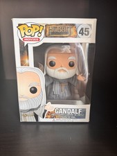Funko Pop! Movies: Lord of the Rings Gandalf NO HAT #45 VAULTED w/Protector