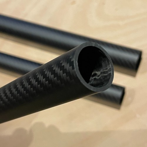 Matte twill carbon fibre - matte,