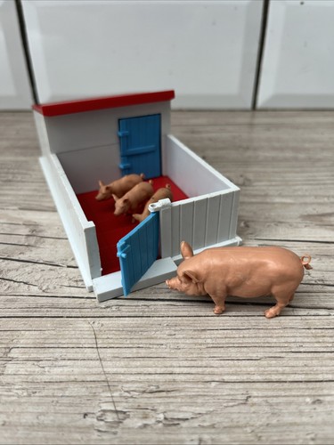 Vintage britains pig sty and - vintage,