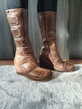 DESTROY VINTAGE BOOTS LADIES SIZE UK4 EU37 GENUINE GOOD CONDITION