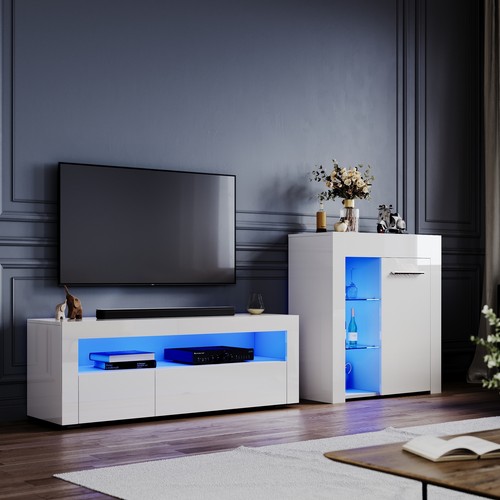 High gloss living room - high,