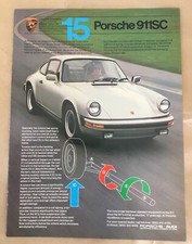 Porsche 911SC car ad 1981