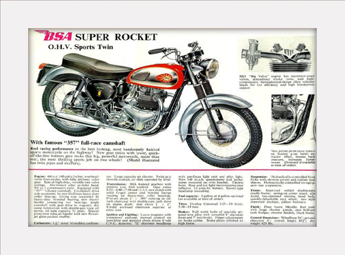 Bsa super rocket - super,