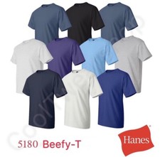 Hanes Beefy-T Cotton Plain