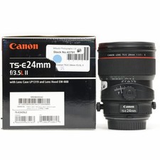 Canon TS-E 24mm F3.5 L II Tilt