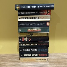 11 x Frederick Forsyth Books