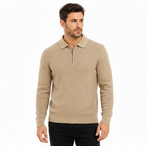 Contempo men half zip - half,