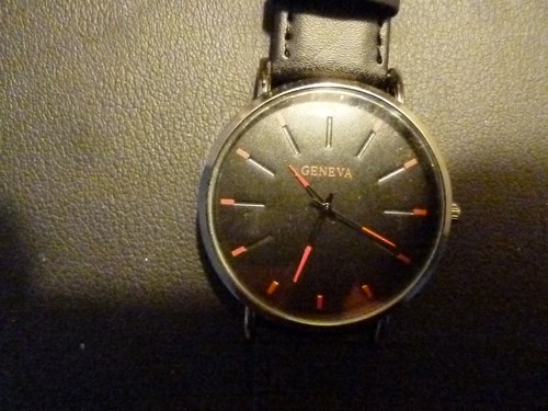 Geneva men quartz wristwatch - men's,