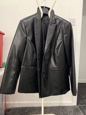 Ladies Faux Leather Jacket