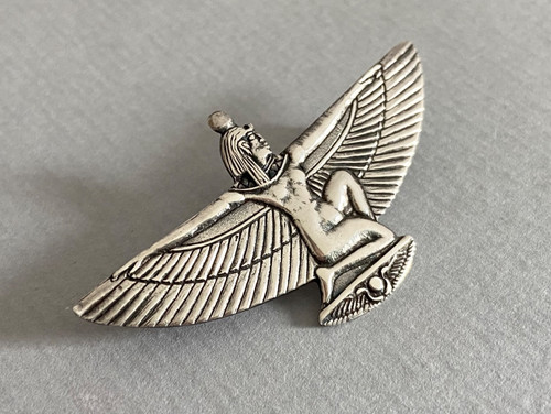Sterling silver winged isis - sterling,