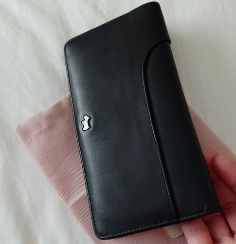 Radley black leather purse - radley,