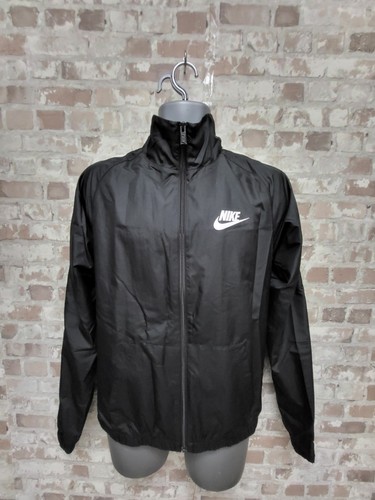 Nike mens black windbreaker - ,