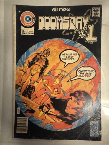 Charlton comics doomsday 1 - doomsday, +1