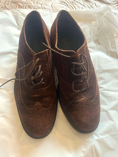 Men brown suede - brown,