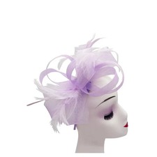 Feather Looped Fascinator &