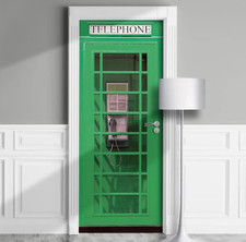Irish Phone Box Door Mural