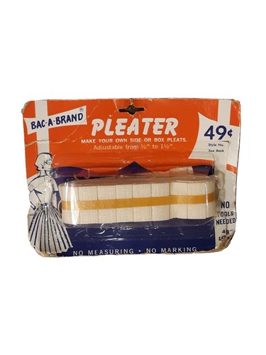 Bac brand pleater vintage - pleater,