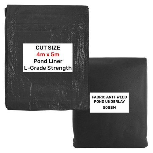 Pond liner underlay bundle - liner,