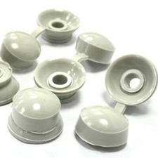 CORRUGATED ROOFING PLASTIC SCREW COVER CAPS - ONDULINE, COROLUX, ARIEL, VISTALUX