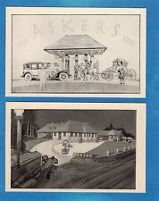 Set 6 Askers Road House Askerswell Down Nr Dorchester Bridport Kersey pcs  AA681