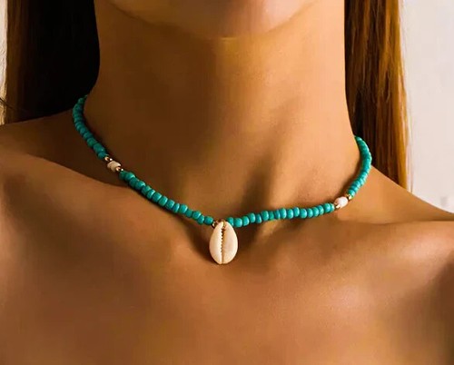 Boho cowrie sea shell - boho,