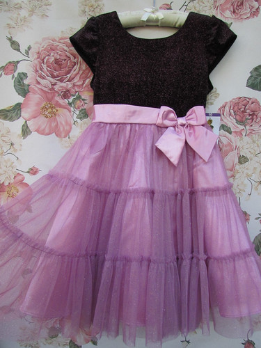 Bnwt velvet lilac frilled - bnwt,