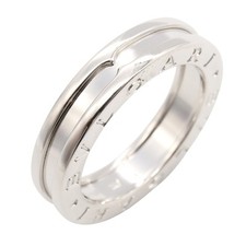 BVLGARI B-zero1 ring 1 band 18KWG White Gold Used unisex US size 6.25 #53